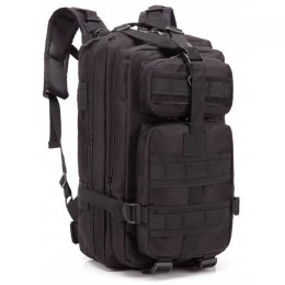 Plecak wojskowy taktyczny militarny SURVIVAL 28l CZARNY XJ046BLACK