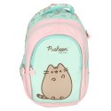 Plecak szkolny młodzieżowy czterokomorowy Pusheen 22L miętowy