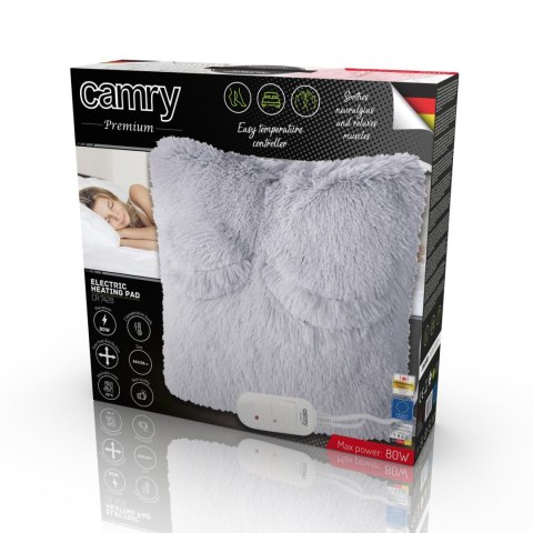 Poduszka elektryczna Camry CR 7428 rozgrzewająca 2 poziomy temperatury pilot 38x38cm 80W Poduszka elektryczna Camry CR 7428 rozgrzewająca 2 poziomy temperatury pilot 38x38cm 80W