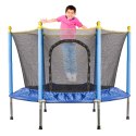 Trampolina ogrodowa dla dzieci siatka 140cm 55inch 80kg