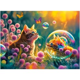 Puzzle układanka 100 elementów Magiczny poranek Kot 6+ CASTORLAND