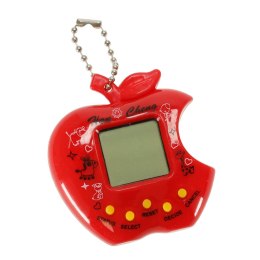 Tamagotchi gra elektroniczna dla dzieci jabłko czerwony