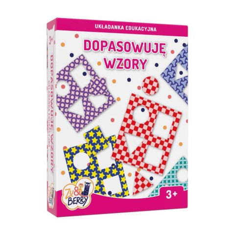 MUDUKO Dopasowuję wzory Układanka edukacyjna 3+ MUDUKO Dopasowuję wzory Układanka edukacyjna 3+