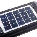 Lampa solarna latarnia ogrodowa uliczna 128LED + pilot