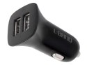 Ładowarka samochodowa szybka 2.1A 2x USB + kabel Lightning L-brno