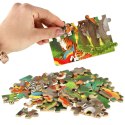 Puzzle dla dzieci bajkowe w puszce dżungla 60 elementów