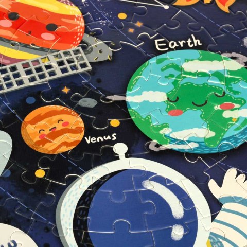 Puzzle edukacyjne układ słoneczny planety kosmos 150 elementów Puzzle edukacyjne układ słoneczny planety kosmos 150 elementów