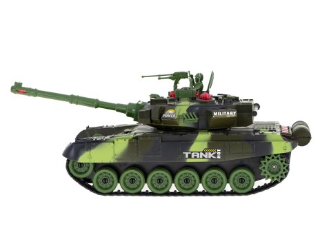 Czołg zdalnie sterowany na pilota RC War Tank 9993 2.4 GHz kamuflaż leśny Czołg zdalnie sterowany na pilota RC War Tank 9993 2.4 GHz kamuflaż leśny