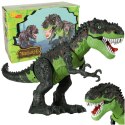 Dinozaur T-REX elektroniczny chodzi ryczy zielony