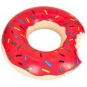 Kółko do pływania koło dmuchane Donut różowe 50cm max 20kg 3-6lat