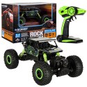 Samochód zdalnie sterowany na pilota RC Rock Crawler HB 2,4GHz 1:18 zielony