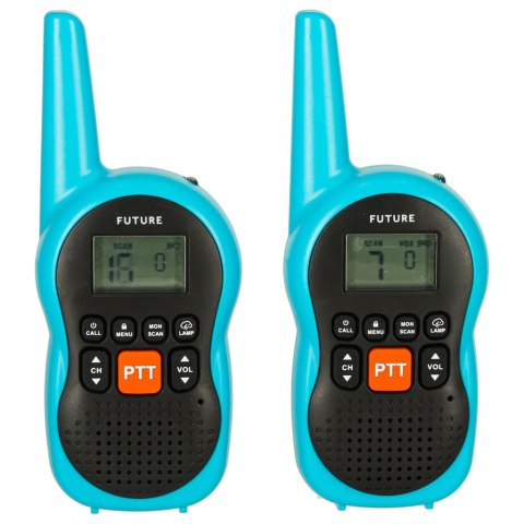 Walkie Talkie krótkofalówki dla dzieci zasięg 3km zestaw 2 szt. Walkie Talkie krótkofalówki dla dzieci zasięg 3km zestaw 2 szt.