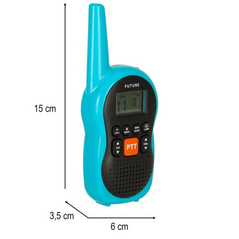 Walkie Talkie krótkofalówki dla dzieci zasięg 3km zestaw 2 szt. Walkie Talkie krótkofalówki dla dzieci zasięg 3km zestaw 2 szt.