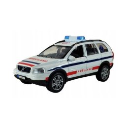 Auto metalowe światło i dźwięk AMBULANS 820