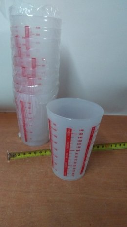 Kubek 10szt. z miarką 350ml