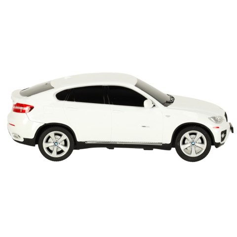 Samochód zdalnie sterowany Rastar 31700 BMW X6 1:24 biały Samochód zdalnie sterowany Rastar 31700 BMW X6 1:24 biały
