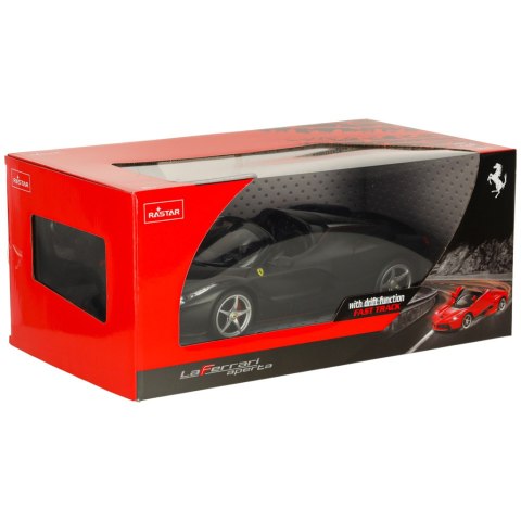 Samochód zdalnie sterowany Rastar 75800 Ferrari LaFerrari Aperta 1:14 czarny Samochód zdalnie sterowany Rastar 75800 Ferrari LaFerrari Aperta 1:14 czarny