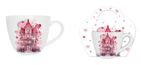 Kubek 460 ml w "koszyczku" PAŁAC Kubek 460 ml w "koszyczku" PAŁAC