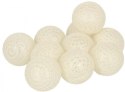 Kule led lampki na baterie 10szt. COTTON BALLS | 475332