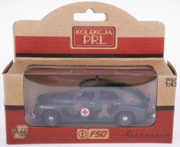 Auto metalowe 1:43 WARSZAWA KARETKA WOJSKOWA B-251 KOLEKCJA PRL