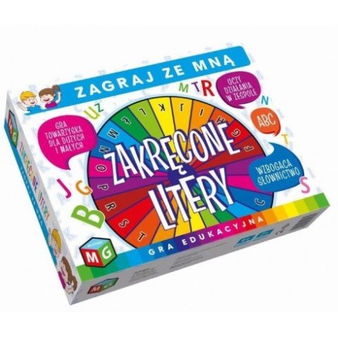 Gra ZAKRĘCONE LITERY 300822 Gra ZAKRĘCONE LITERY 300822